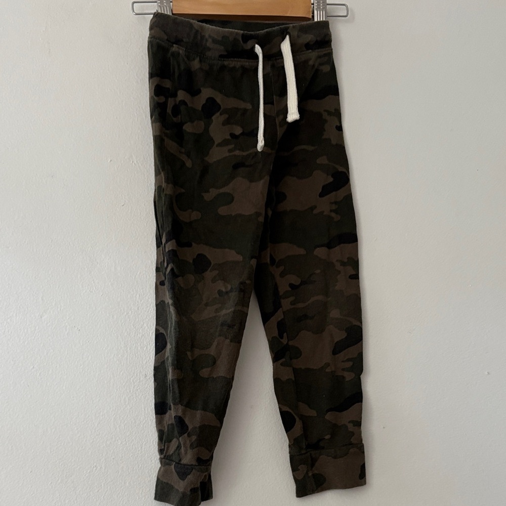 Old Navy Kids Camouflage Joggers - Green and Black